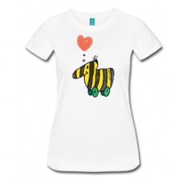 Tigerente mit Herz - Frauen Premium T-Shirt 